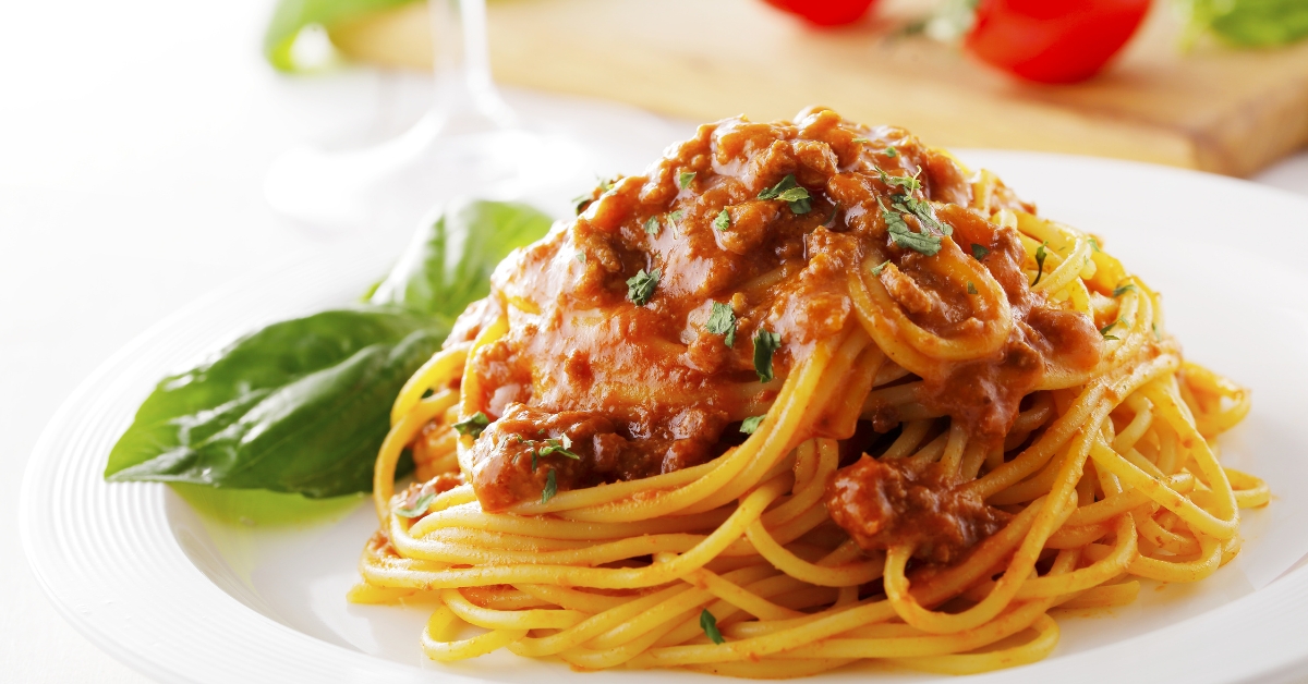 Recette : bolognaise végétarienne aux lentilles corail et aux légumes