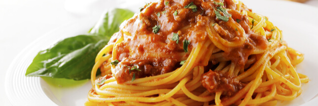 Recette : bolognaise végétarienne aux lentilles corail et aux légumes