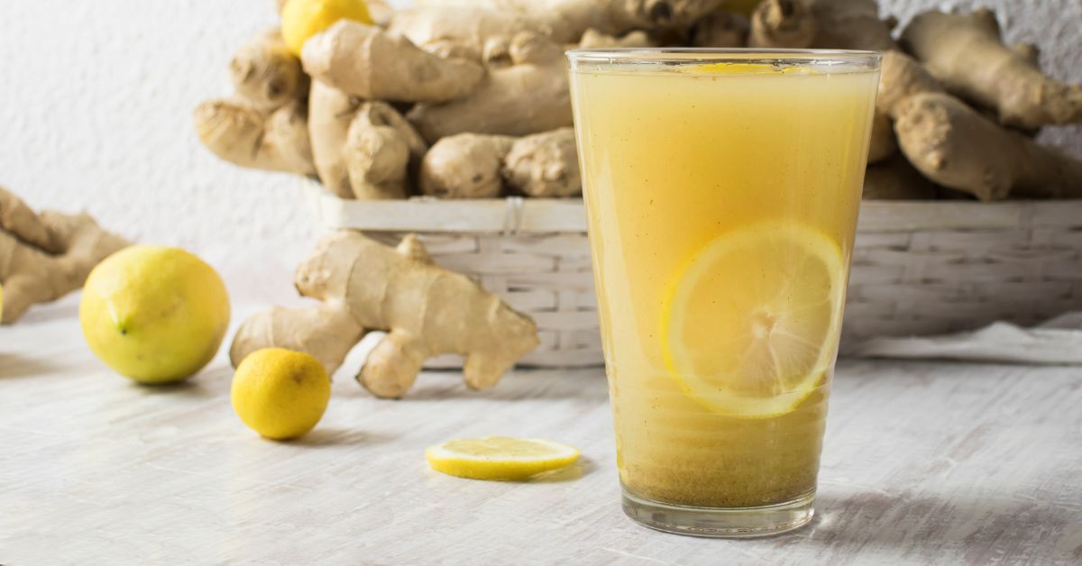 Frais et tonique, le jus de gingembre, un must pour l'été