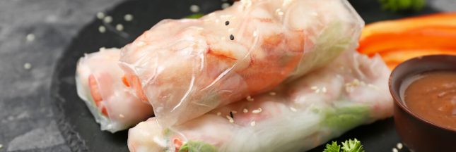 recette rouleau de printemps