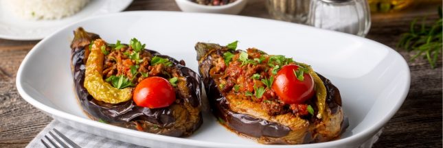 aubergines farcies