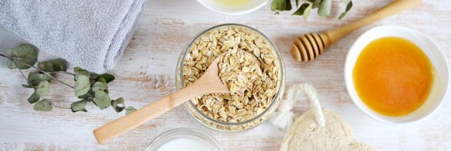 Des recettes beauté à l'avoine