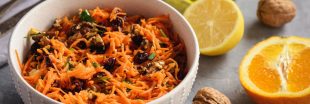 Recette bio : salade de carottes sucrée aux agrumes, un délice !
