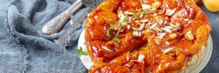 Recette Bio: Tatin aux abricots et romarin