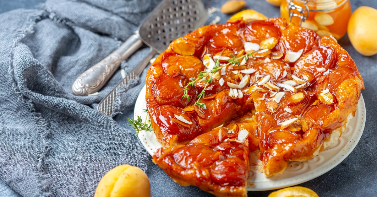 Recette Bio: Tatin aux abricots et romarin