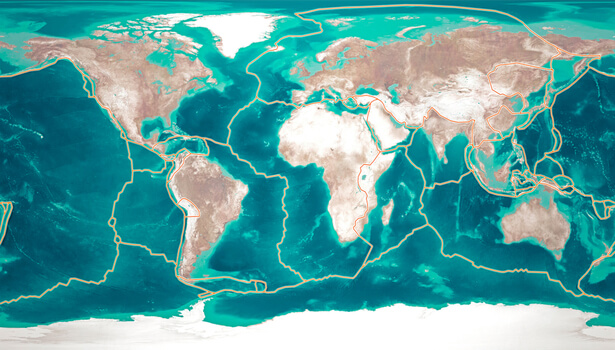  Ancient  Earth  o  se trouvait votre ville il y a 470 