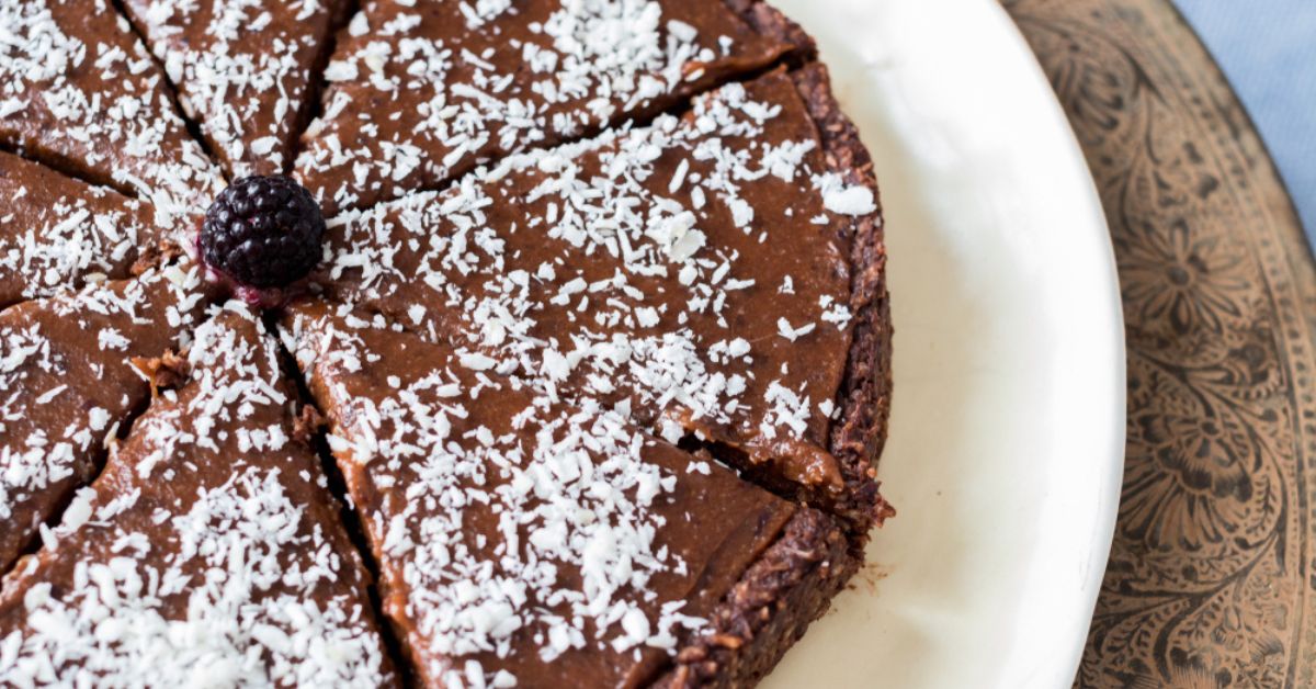Recette sans gluten : une délicieuse tarte chocolat noir à la noix de coco ! Recette sans gluten : une délicieuse tarte chocolat noir à la noix de coco !
