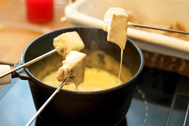 reste de fondue savoyarde