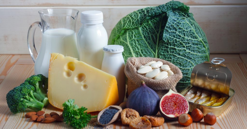 Les aliments riches en calcium