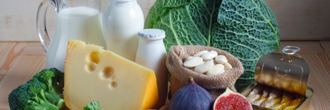 les aliments riches en calcium