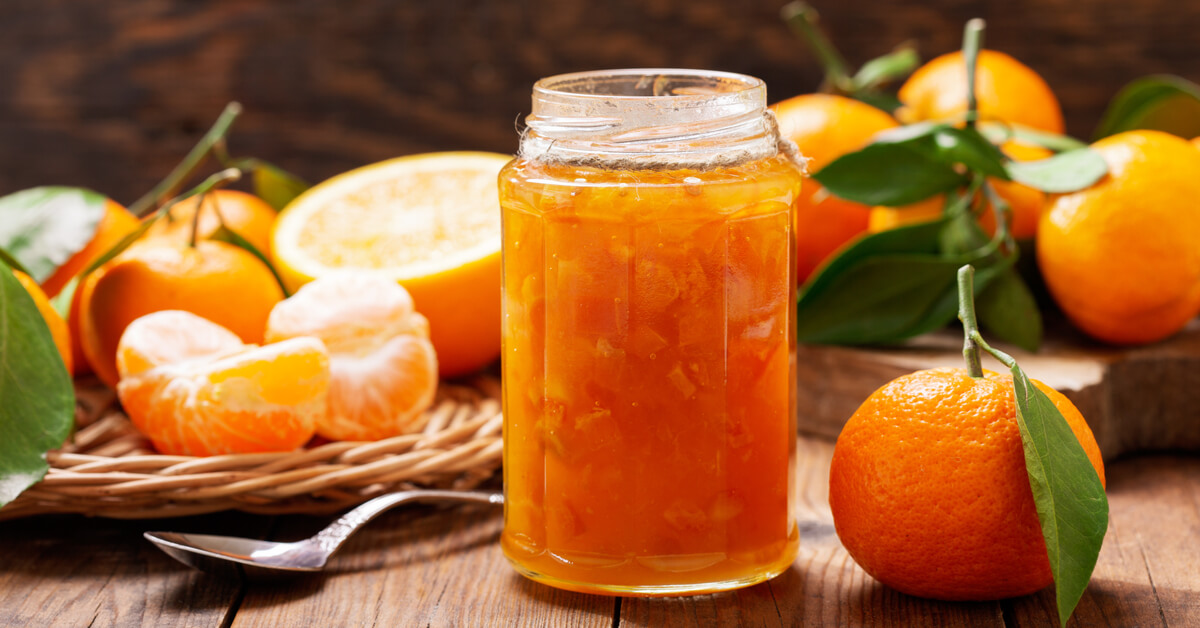 Confiture de mandarines bio, avec le petit truc en plus Confiture de mandarines bio, avec le petit truc en plus