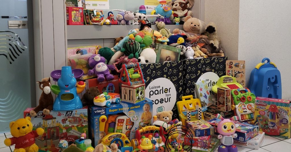 ‘Laisse parler ton coeur’ : la collecte solidaire de jouets d’occasion