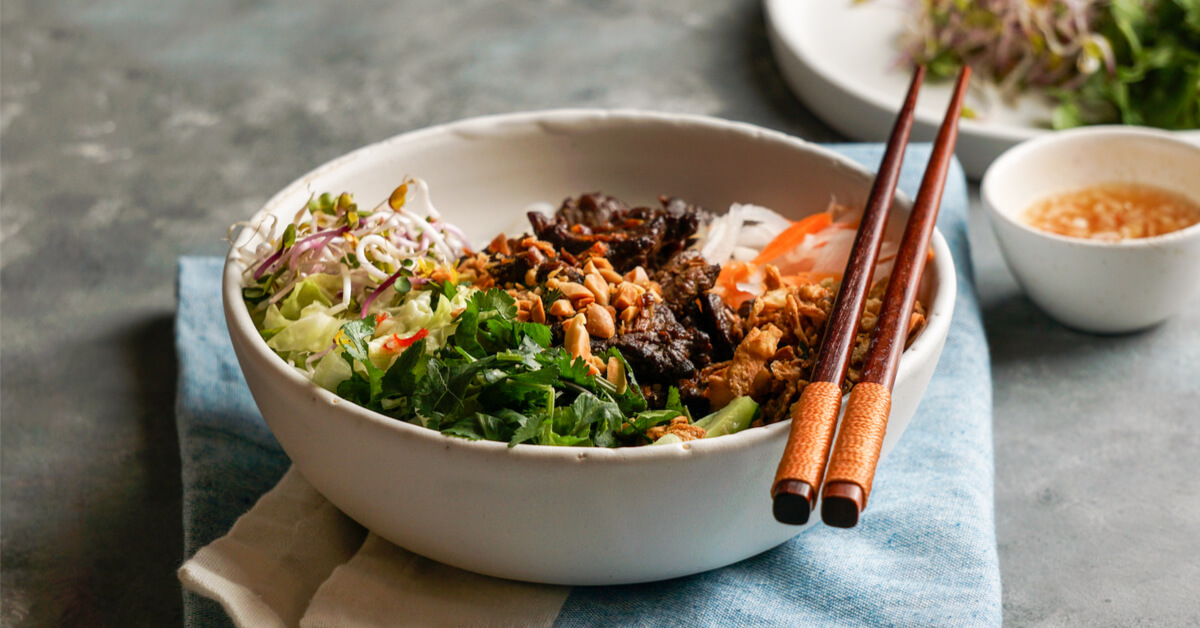 Recette : bo bun, un plat rafraichissant et peu calorique