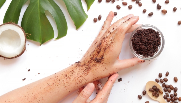 soins marc de café pour les mains