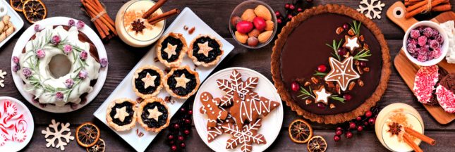 desserts de Noël