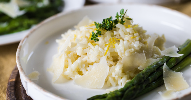 Risotto citron yuzu, une recette sucrée-salée très parfumée Risotto citron yuzu, une recette sucrée-salée très parfumée