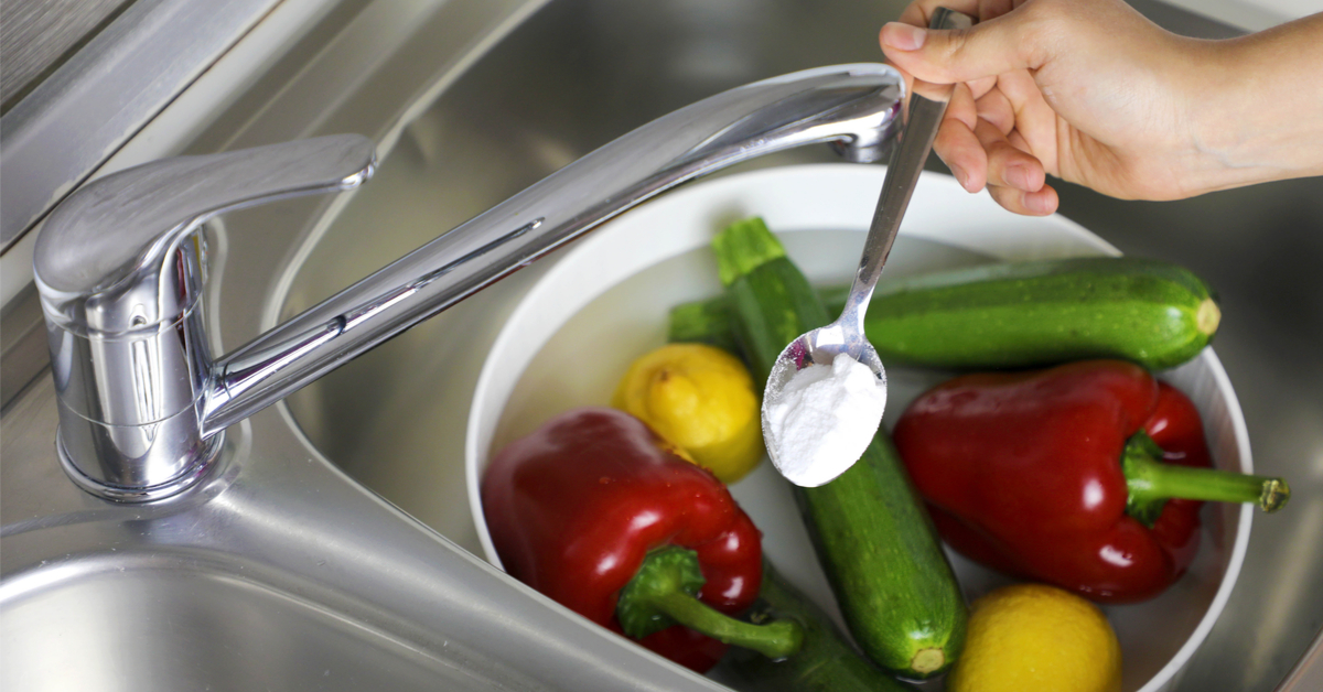 Le bicarbonate de soude : un savon naturel pour vos fruits et légumes
