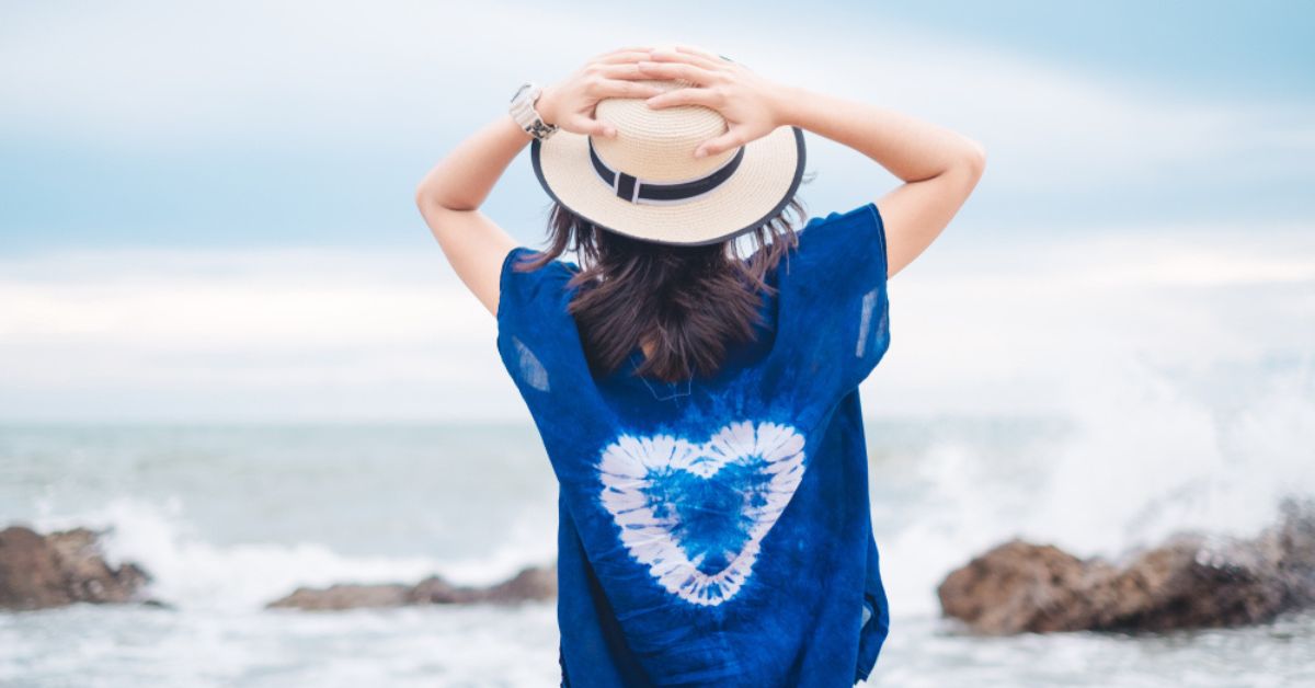 Teinture bleu : la technique japonaise du shibori Teinture bleu : la technique japonaise du shibori