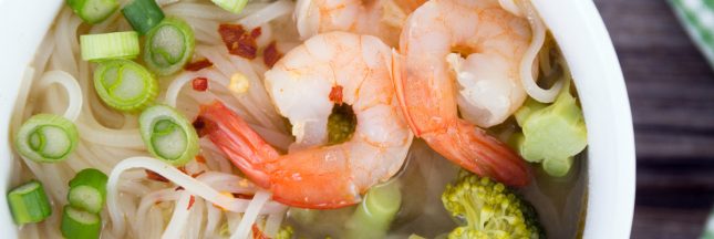 bouillon de crevettes