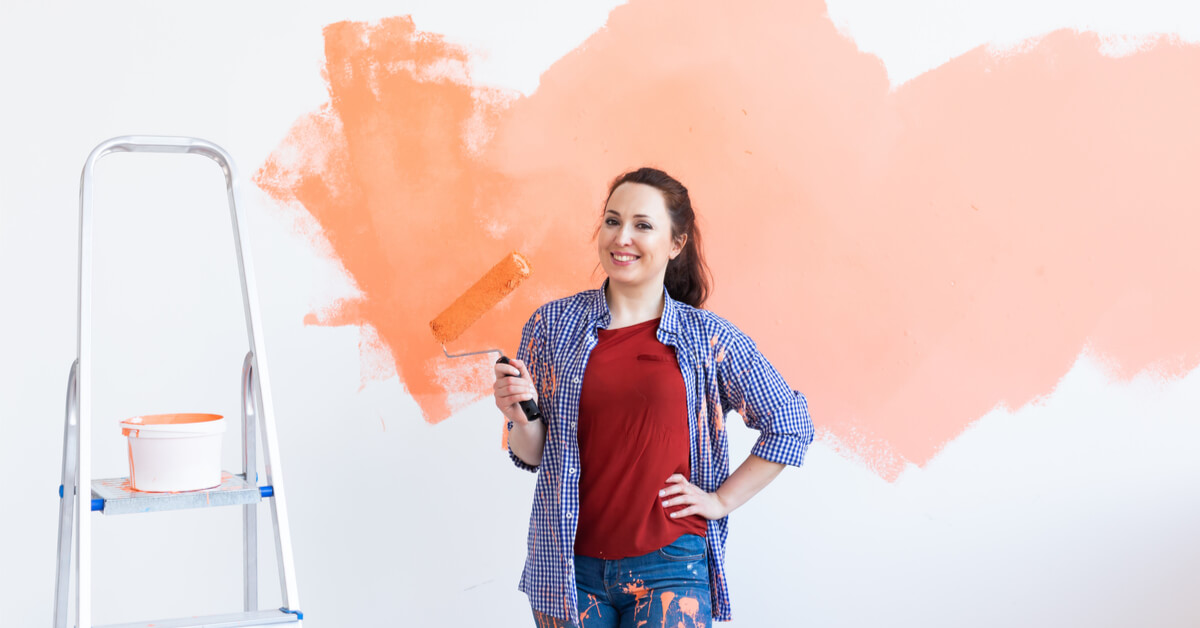 Un coup de peinture, oui mais la bonne quantité pour la bonne surface Un coup de peinture, oui mais la bonne quantité pour la bonne surface