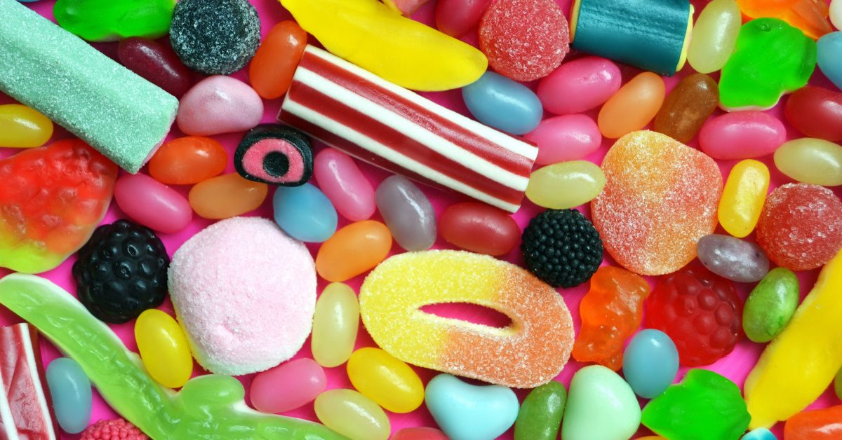 Les bonbons les plus caloriques et les plus légers