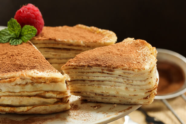 gâteau de crêpes