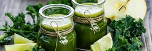 Recette : jus vert de légumes et fruits au chou Kale