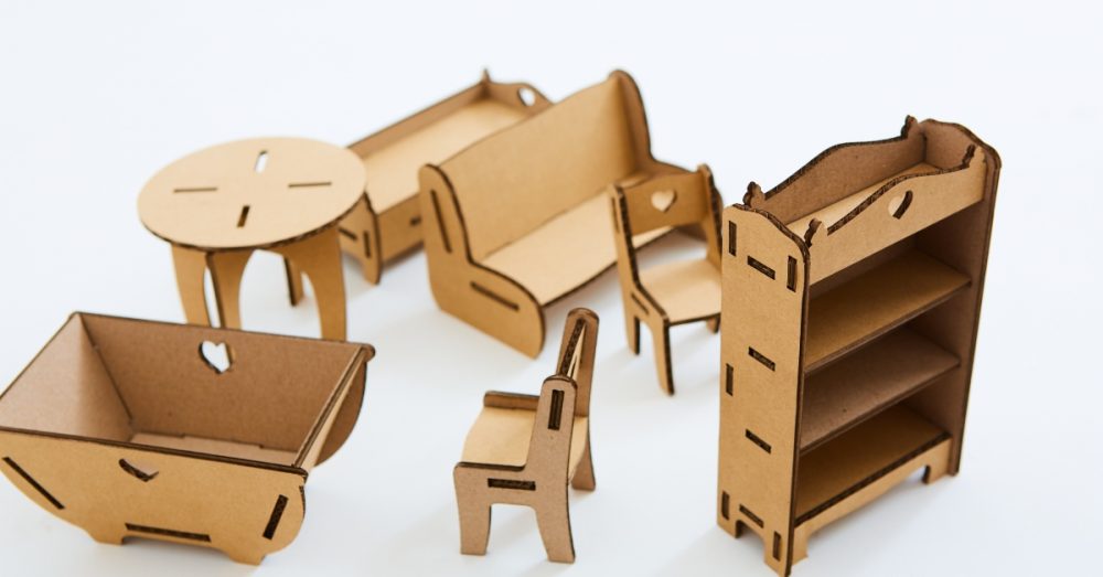 Le meuble en carton c'est tendance… Lancez-vous