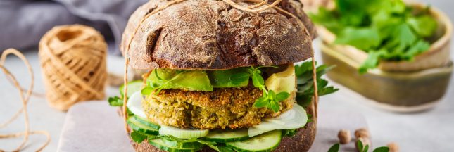 burger végétarien