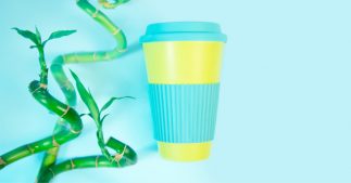 Clap de fin pour les ustensiles et la vaisselle en fibres de bambou Clap de fin pour les ustensiles et la vaisselle en fibres de bambou