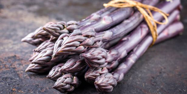asperges violettes