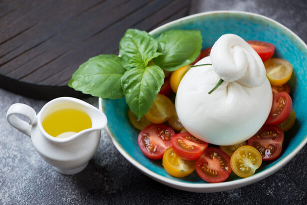 mozzarella burrata