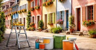 Façade de maison : ces règles à connaître avant de repeindre