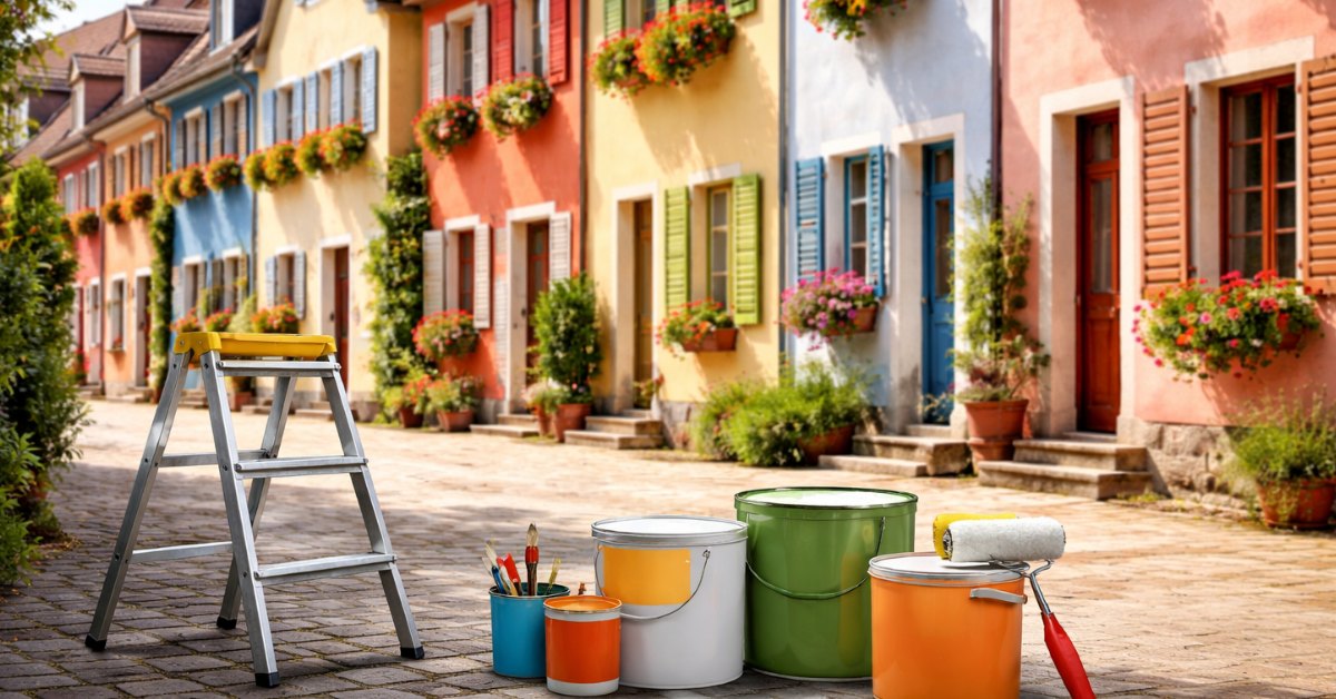 Façade de maison : ces règles à connaître avant de repeindre Façade de maison : ces règles à connaître avant de repeindre