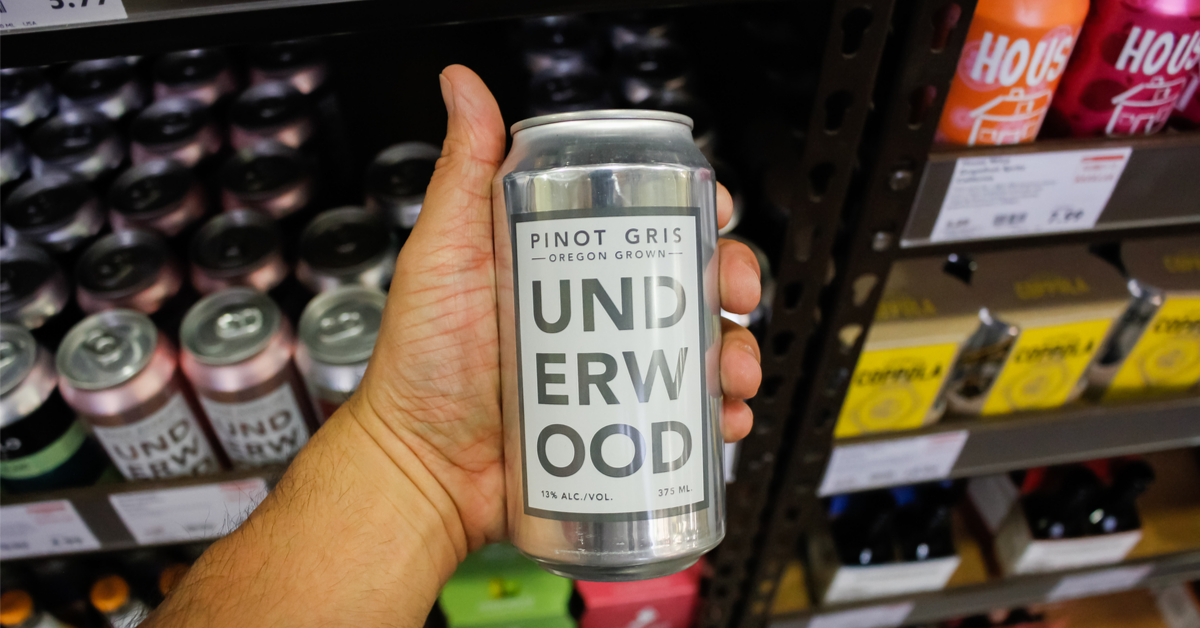 Prêt à boire du vin en canette comme plus de 70% des Français ?