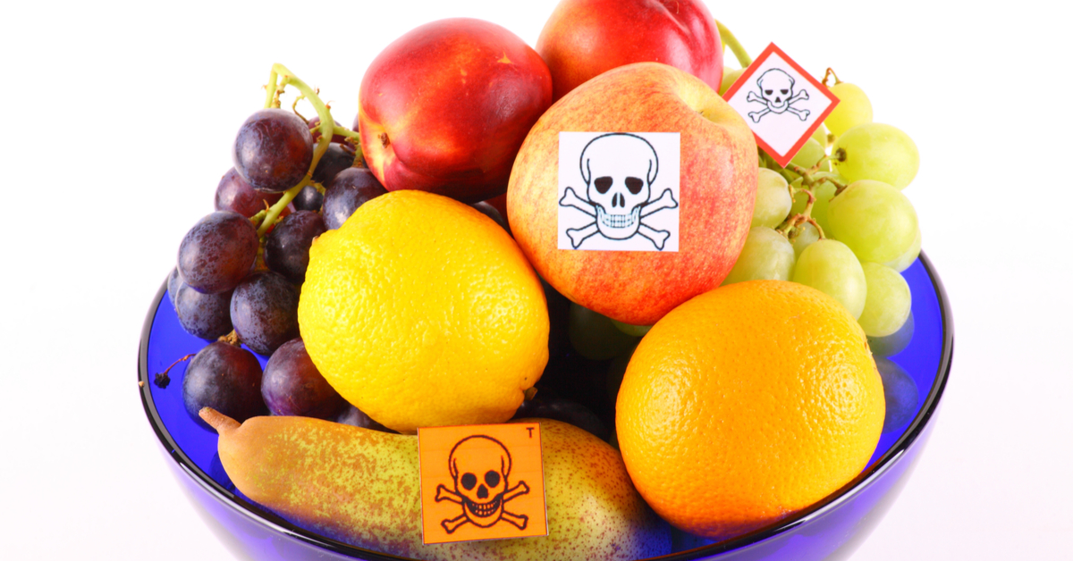 La moitié des fruits et légumes contaminés par des pesticides dangereux