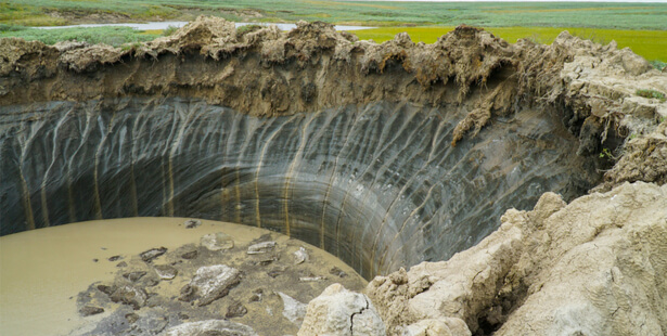 fonte du permafrost pergérisol