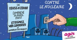 Contre le nucléaire ? Eteignez tout de 19h55 à 20h ce dimanche !