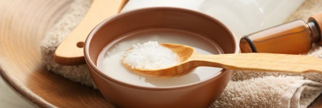 l'eau de riz