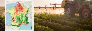 La carte de l'usage des pesticides en France