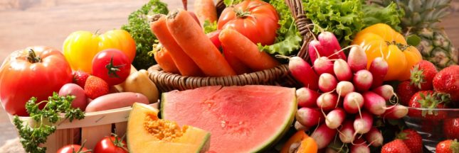 les fruits et légumes de juin