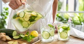Eau de concombre et eau de gingembre au citron : une recette facile et fraîche ! Eau de concombre et eau de gingembre au citron : une recette facile et fraîche !
