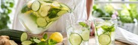 Eau de concombre et eau de gingembre au citron : une recette facile et fraîche ! Eau de concombre et eau de gingembre au citron : une recette facile et fraîche !