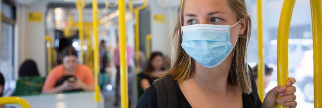Le port du masque dans les transports en commun