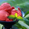 Recette bio facile : le sorbet à la framboise sans sorbetière Recette bio facile : le sorbet à la framboise sans sorbetière
