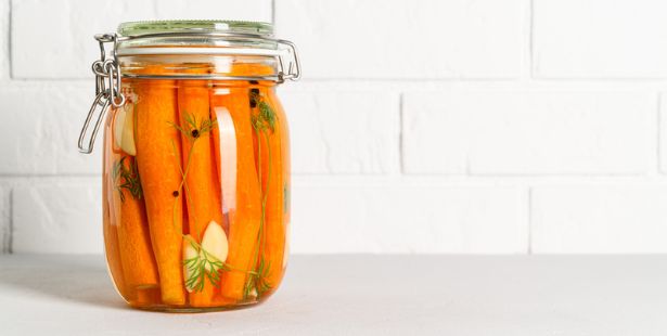 Recette de pickles carottes et gingembre
