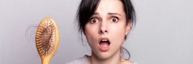 La chute de cheveux en été