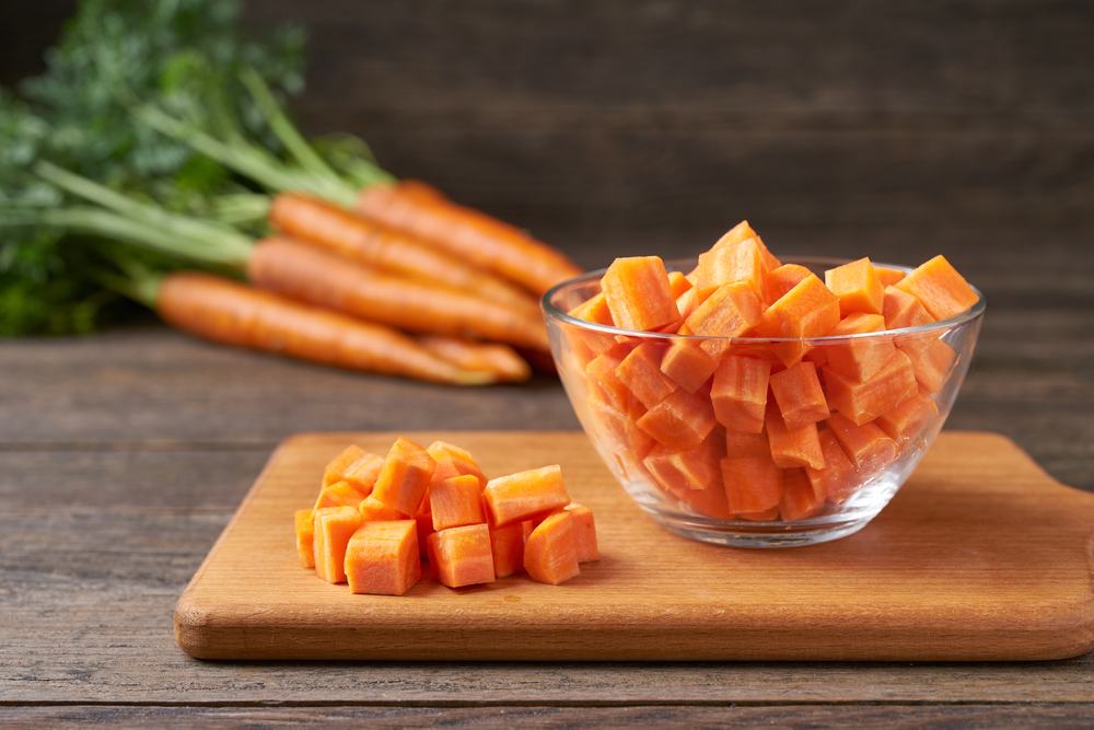 Les carottes crues, idée de collation à moins de 100 calories