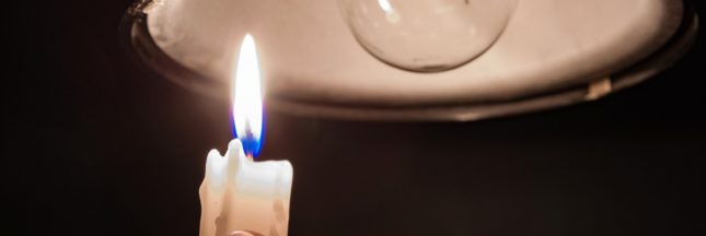 Coupure de courant, coupure d'électricité, crise d'énergie