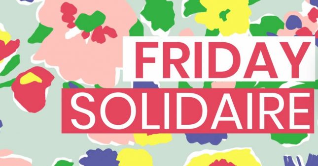 Friday Solidaire, Green Friday, anti Black Friday